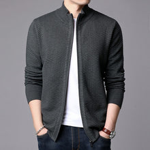 Load image into Gallery viewer, New Fashion Jackets Mens Stand Collar Cardigan Trend Streetwear Overcoat Winter Slim Fit Windbreaker Casual Coat Men Clothing