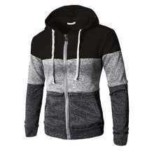 Load image into Gallery viewer, 2019 Newest Men Zip Up Casual Elastic Sweater Coat Tops Jacket Outwear Sweater Jogger Zipper Men Autumn Winter Hoody Sweatercoat